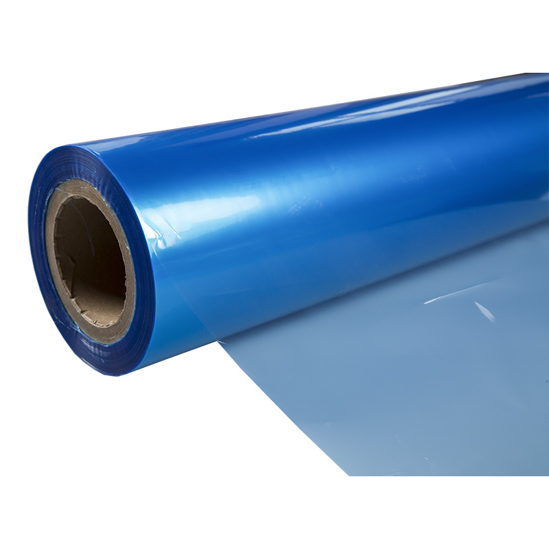 Blaue Filmrolle für die Verpackung medizinischer Geräte